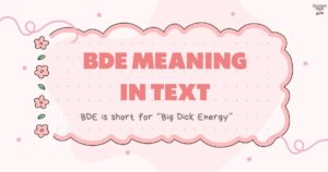 BDE Meaning in Text