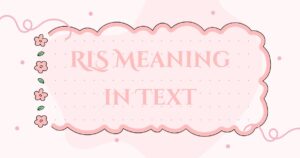 RLS Meaning in Text