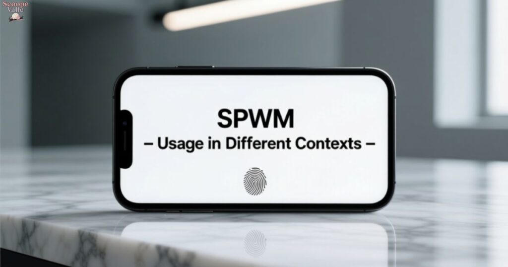 SPWM usage in different context