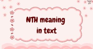 nth meaning in text